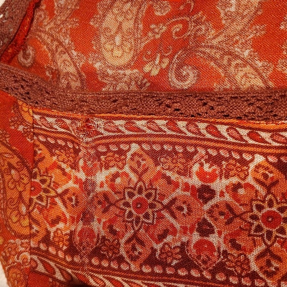 Area Stars His Mix Print Long Sleeve Dress M - Picture 15 of 15